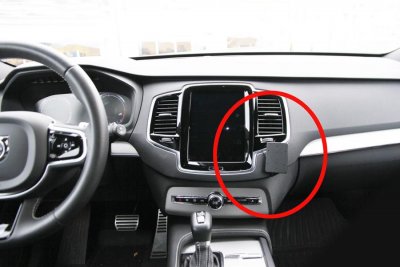 Mobile phone holder Volvo XC90 from 2015-