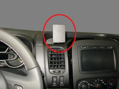 Mobile phone holder for Renault Trafic from 2015-