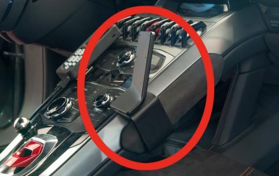 Mobile phone holder Lamborghini Huracan from 2016-