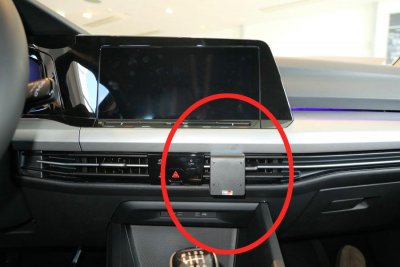 Mobile phone holder Volkswagen Golf from 2020-