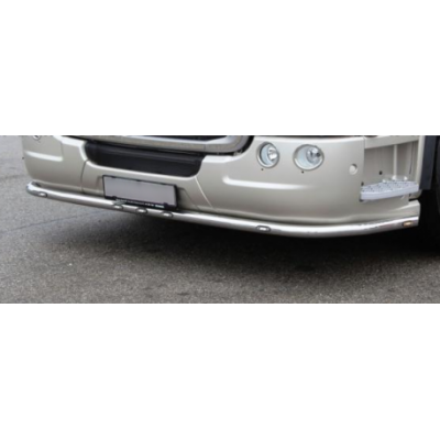 Stainless steel bull bar with LED lighting - Scania R