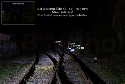 LED light bar 10 double row | 60W