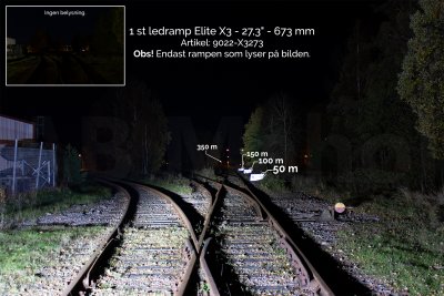 LED light bar X3 for VW Ford Ranger 2016-