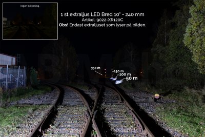 9022-XR120C - LED 10 inch Wide