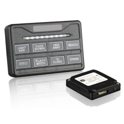 Control system BR8 with 8 separate switches - 10-30V