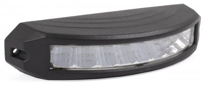 Flash light equipped with 9 pcs 3W diodes for maximum spread 180 degrees from the flash light in ornage color.