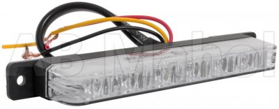 Flashing light Orange 6xLED ECE R10 - 12-24 V