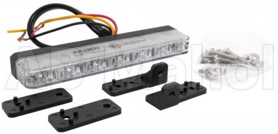 Flashing light Orange 6xLED ECE R10 - 12-24 V