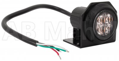 Recessed flash light 4xLED ECE R65 - 12-24 V