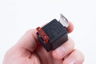 Relay with fuse holder - 12V - 40A