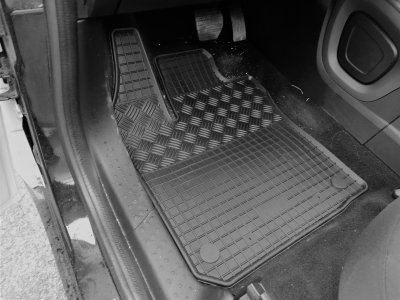 Rubber mats Smart Fortwo from 2014-