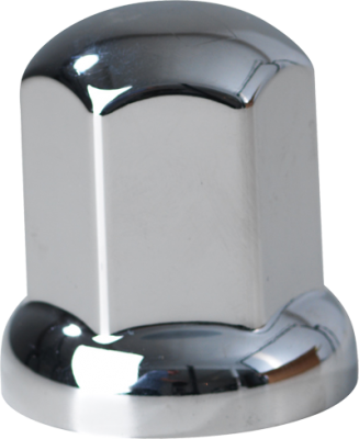 Nut cover in chrome/black/white/red/blue plastic 32/33 mm