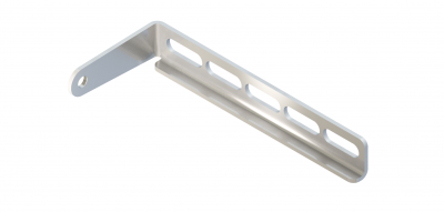 Stainless Steel Bracket for LED Ramps | 180x75 mm