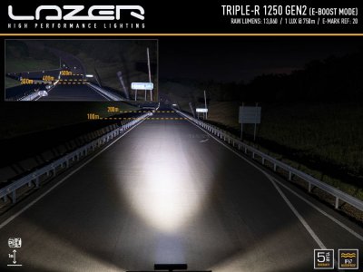 Lazer LED Ramp Triple-R 1250 Gen. 2 - 590 mm - 13860 lumens
