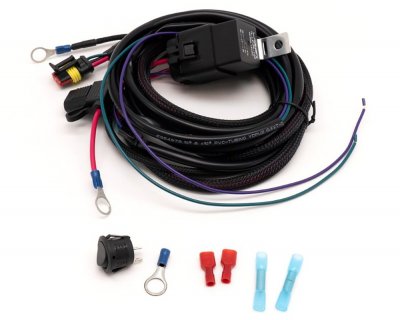 Relay kit for Lazer LED light bar with position light.