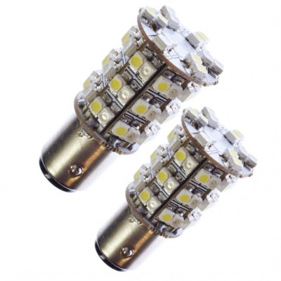 Diode lamp 12V 60xSMD Switchback white/yellow BAY15d 21/5W