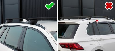 Roof rack BMW X1 from 2009-2015
