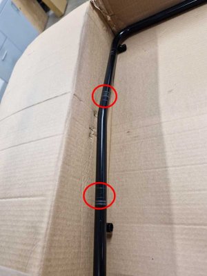 Dog gate with double doors | Used parts sorting