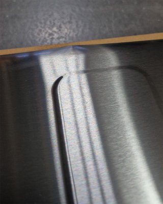 Rear bumper protection in stainless steel for Opel Vivaro from 2019- | Used parts sorting