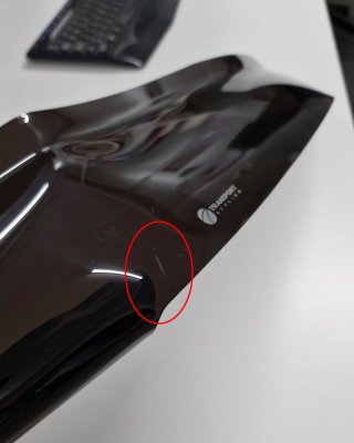 Bonnet guard Volkswagen Transporter T6/T6.1 from 2016-2024