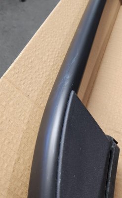 Roof rails in black aluminum | Second-hand sorting