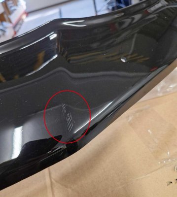 Bonnet guard BASIC for Volkswagen Transporter T6/T6.1 from 2016-2024 | Second-hand