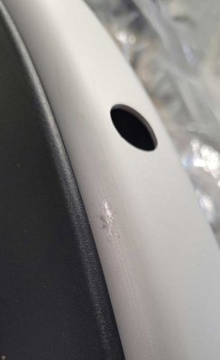 Roof rails (second-hand) in Aluminum