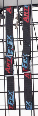 Straps for dog cage / dog gate - 2-pack