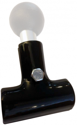 Clamp for filler pipe for dog gates