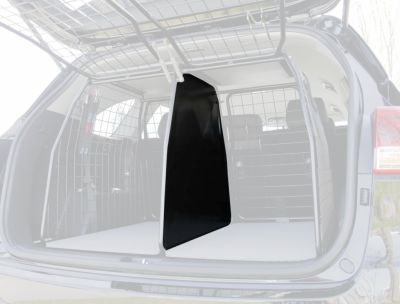 Sheet metal partition wall for double cage 10005