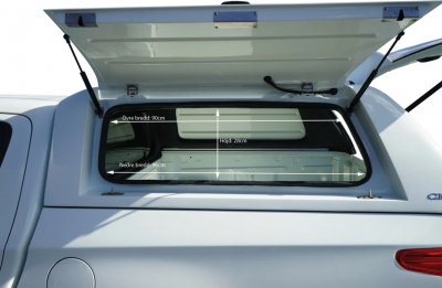 Truck Cap Alpha CMX for Fiat Fullback from 2016-2019