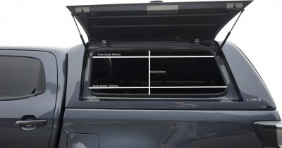 Truck Cap Alpha GX1 for Isuzu D-Max from 2021-