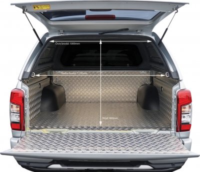 Truck Cap Alpha CMX for Mitsubishi L200 from 2020-