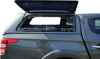 Truck Cap Alpha GSX for Fiat Fullback from 2016-2019