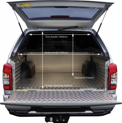 Truck Cap Alpha GSX for Mitsubishi L200 from 2020-