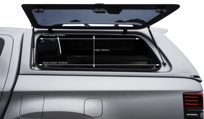 Truck Cap Alpha GSX for Mitsubishi L200 from 2020-