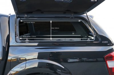 Truck Cap Alpha GSX for Renault Alaskan from 2017-2021