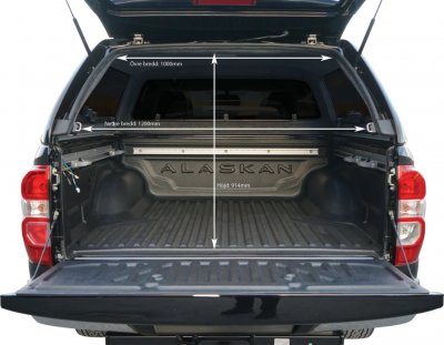 Truck Cap Alpha GSX for Renault Alaskan from 2017-2021