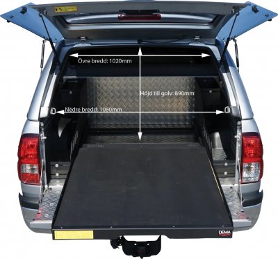 Truck Cap Alpha GSX for Toyota Hilux from 2021-