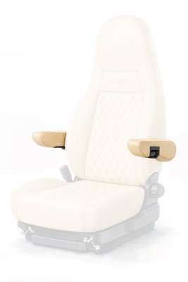 Armrest cover for Dethleffs motorhome - Beige