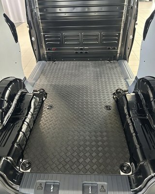 Cargo mat for Kia PV5 Cargo from 2025- | 3mm Black rubber