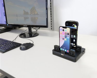 ProAdapt Charging Dock for Table – Dual USB-C for Smartphones and Handhelds
