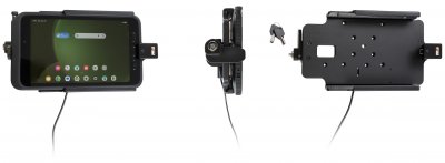 Holder for Samsung Galaxy Tab Active 5 - With key lock