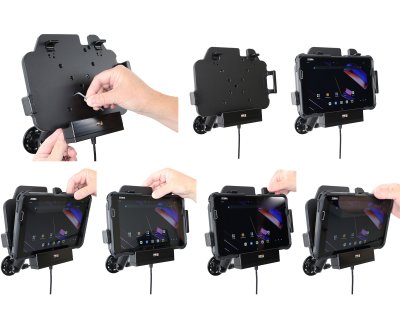 Holder for Zebra ET401 8 inch - With charging