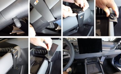 Mounting Bracket (Base) for Mobile Holder for BYD Atto 3 from 2026-