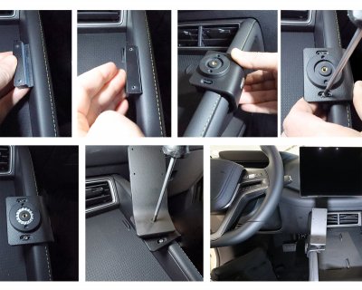Mounting Bracket (Base) for Mobile Holder for Byd Atto 2 from 2025-