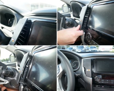 Mounting Bracket (Base) for Mobile Holder for Mitsubishi L200 from 2019-2023