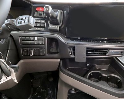 Mobile Holder for Scania L-Serie from 2024- | For installation under the center console