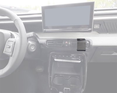 Mounting Bracket (Base Part) for phone holder to Citroen C3 Aircross from 2024-