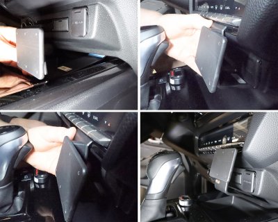 Mounting Bracket (Base) for Mobile Holder for Isuzu D-Max from 2020-
